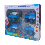 ماشین 4 عددی آبی پلیس کیوان K1-56
